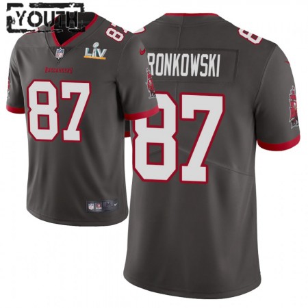 Tampa Bay Buccaneers Tröjor Rob Gronkowski 87 Nike Brun 2021 Super Bowl LV - Barn Tampa Bay Buccaneers Tröjor Rob Gronkowski 87 Nike Brun 2021 Super Bowl LV - Barn